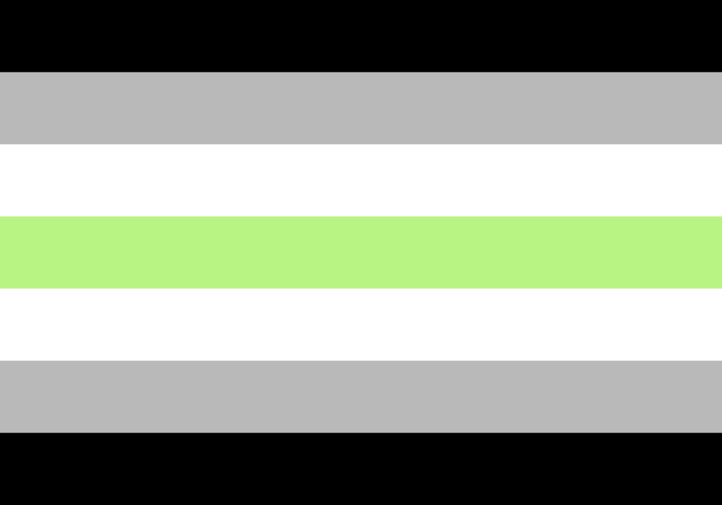 agender pride flag